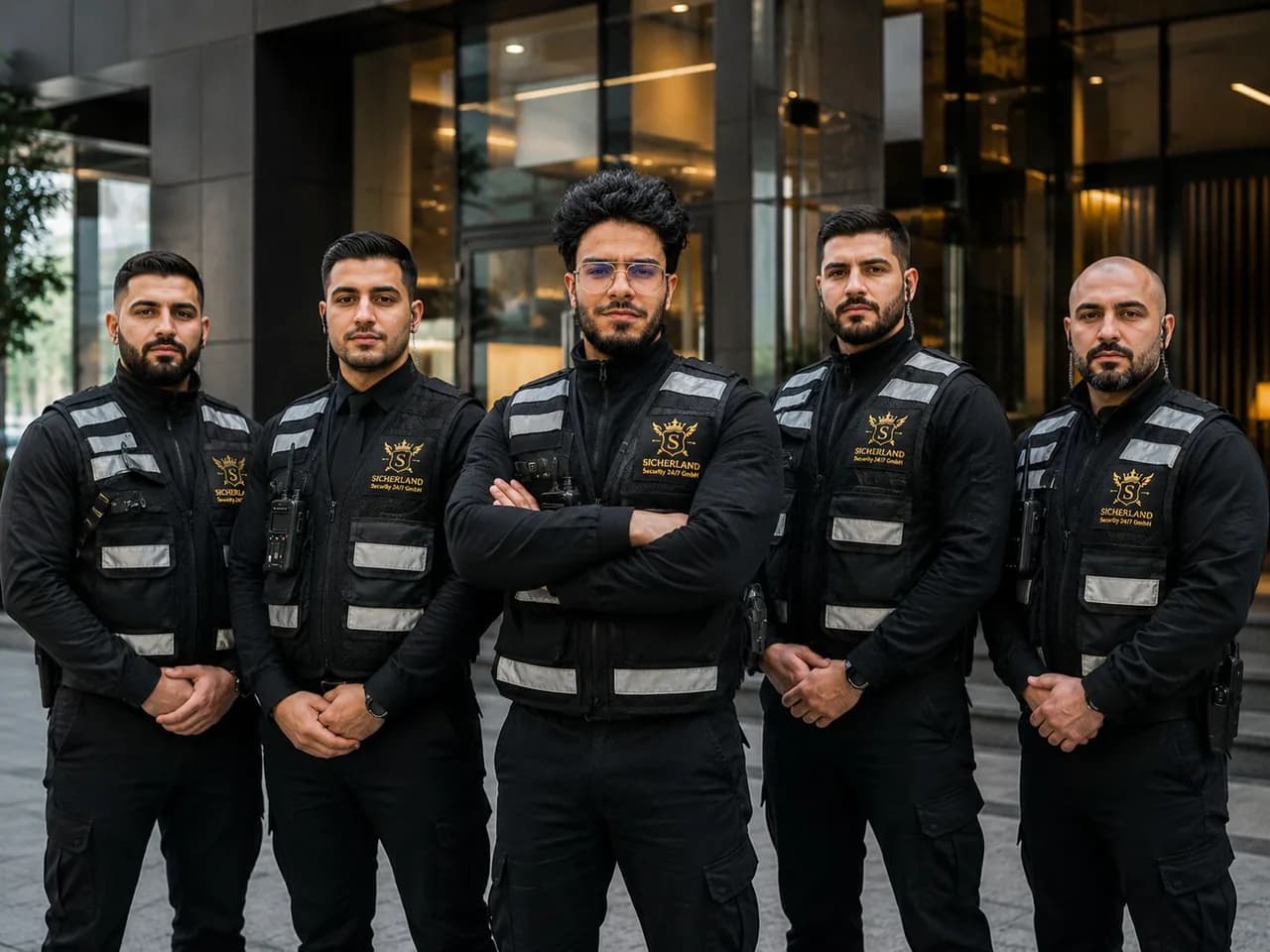 Einsatzteam von Sicherland GmbH für Alarmverfolgung und Intervention